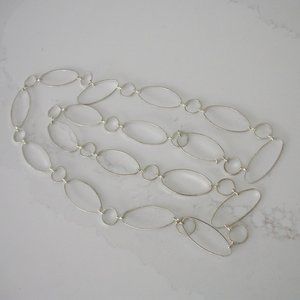 Ovals and Circles Chain Necklace